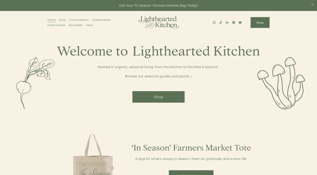 Wellness Brand Website Design & Development